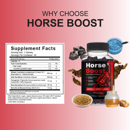 Horse Boost Gummies