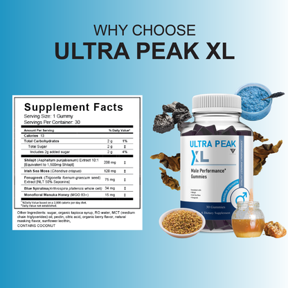 Ultra Peak XL Gummies