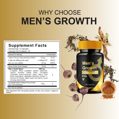 Mens Growth Capsules