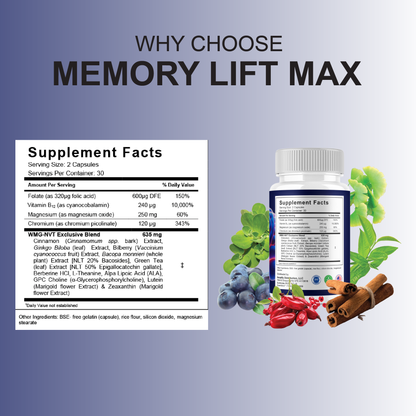 Memory Lift Max Capsules
