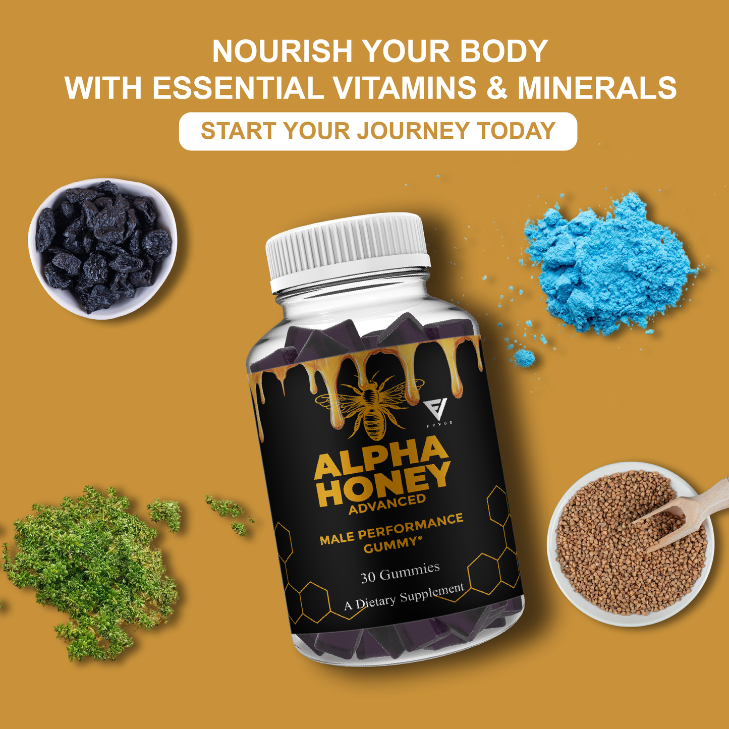 Alpha Honey Gummies