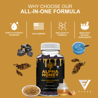 Alpha Honey Gummies