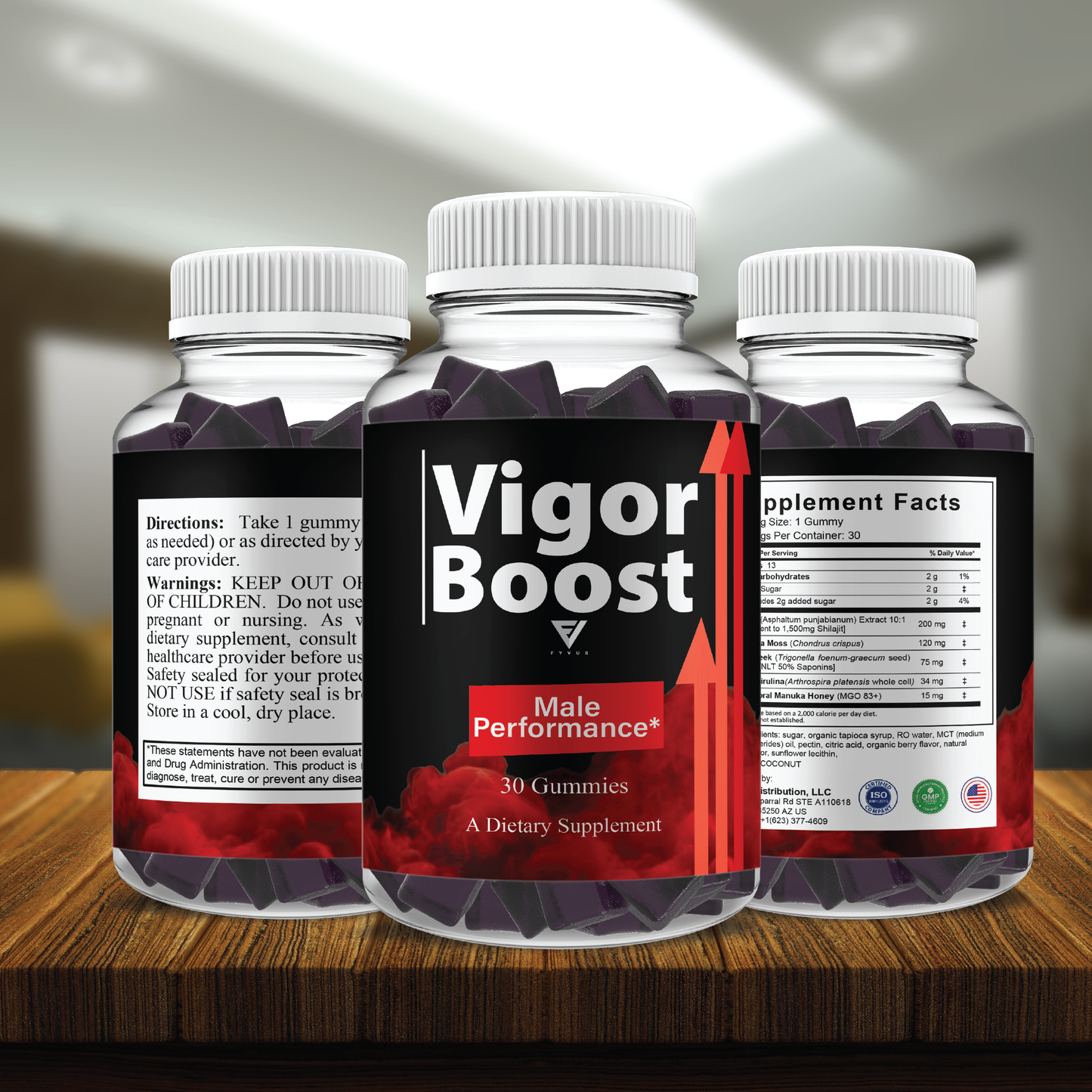 Vigor Boost Gummies