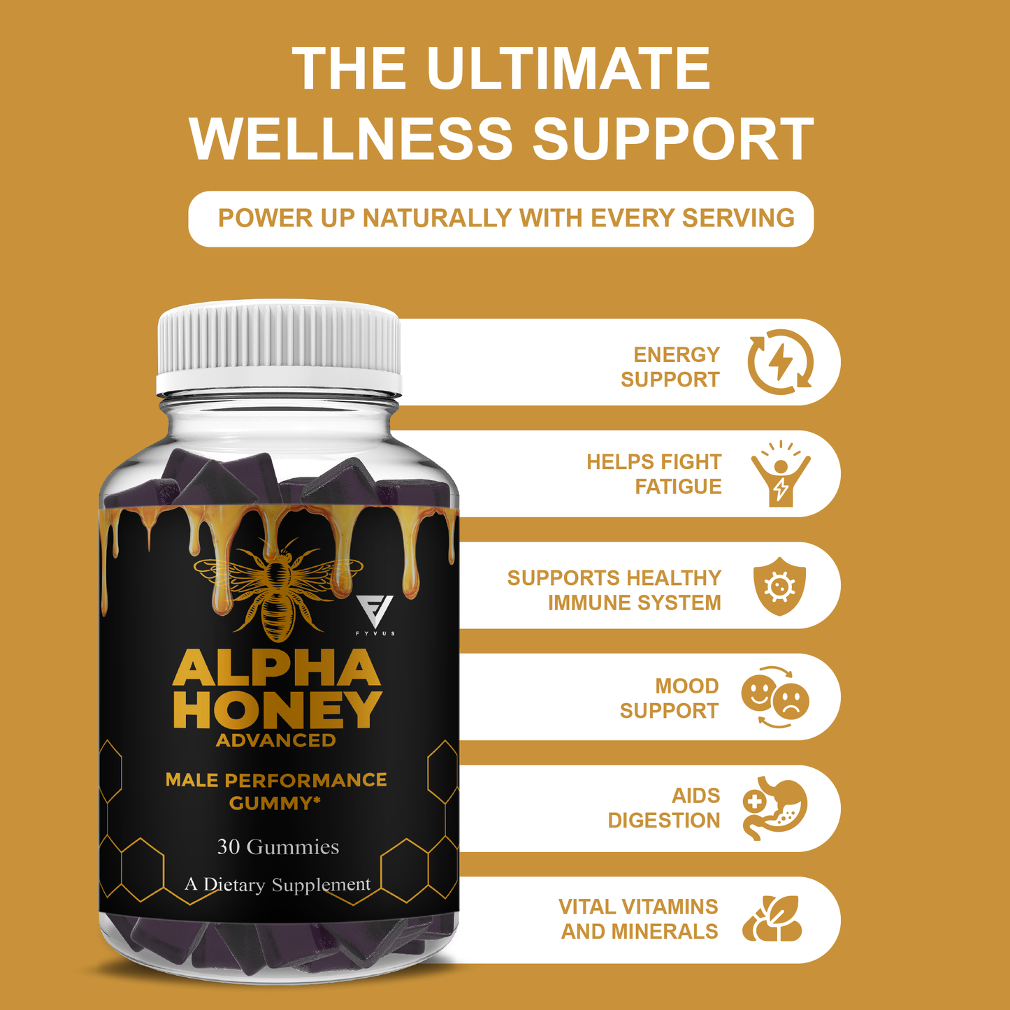 Alpha Honey Gummies