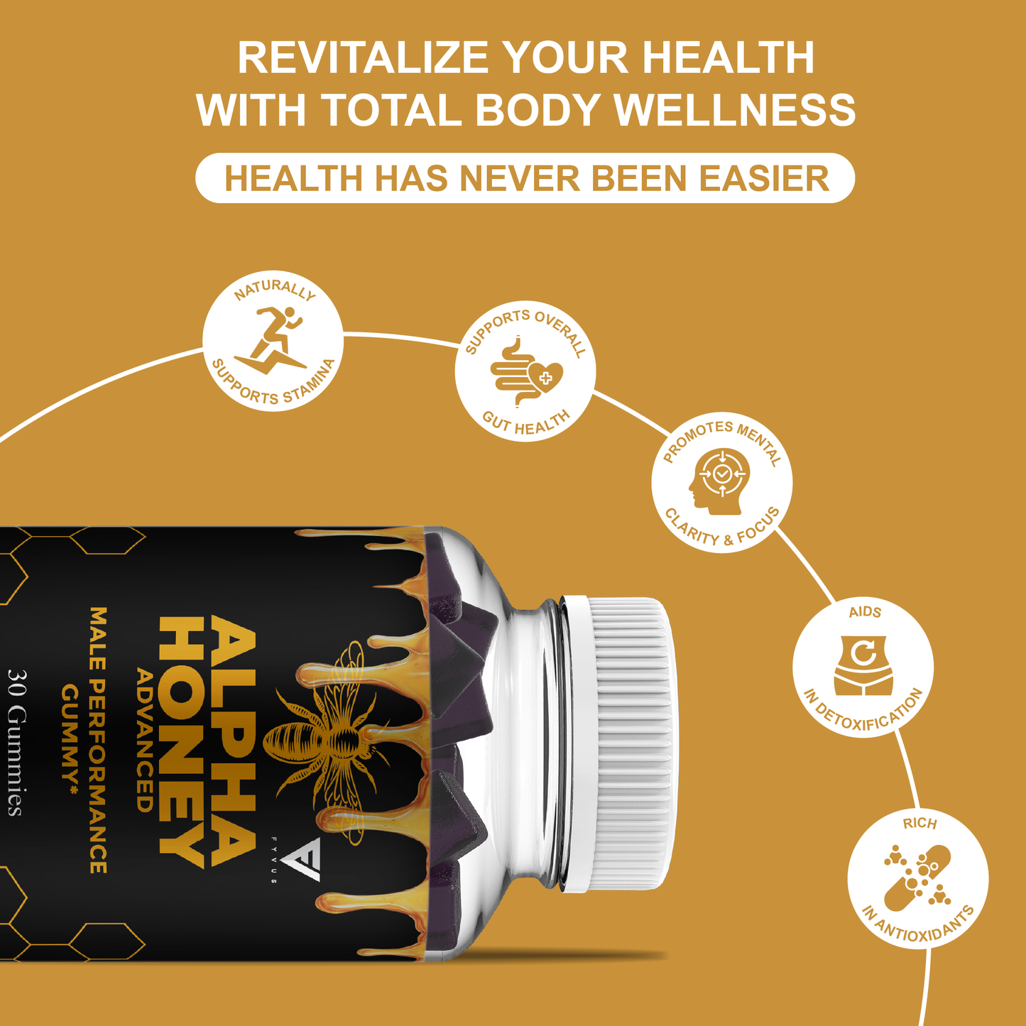 Alpha Honey Gummies