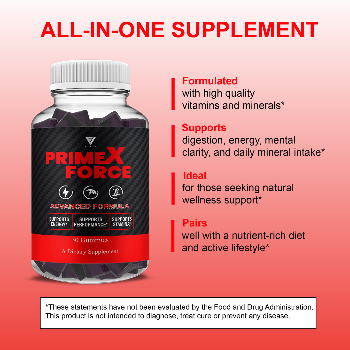 Prime X Force Gummies