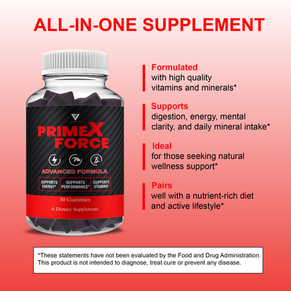 Prime X Force Gummies