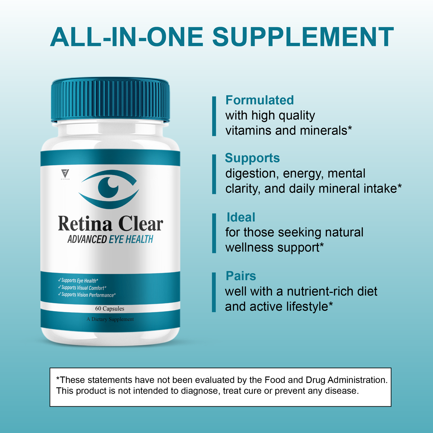 Retina Clear Advanced Eye Health Capsules