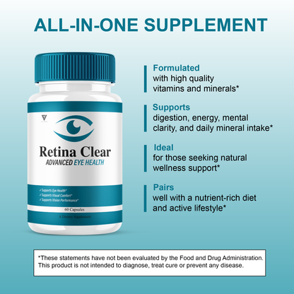 Retina Clear Advanced Eye Health Capsules