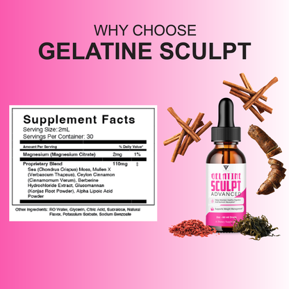 Gelatine Sculpt Advanced Drops
