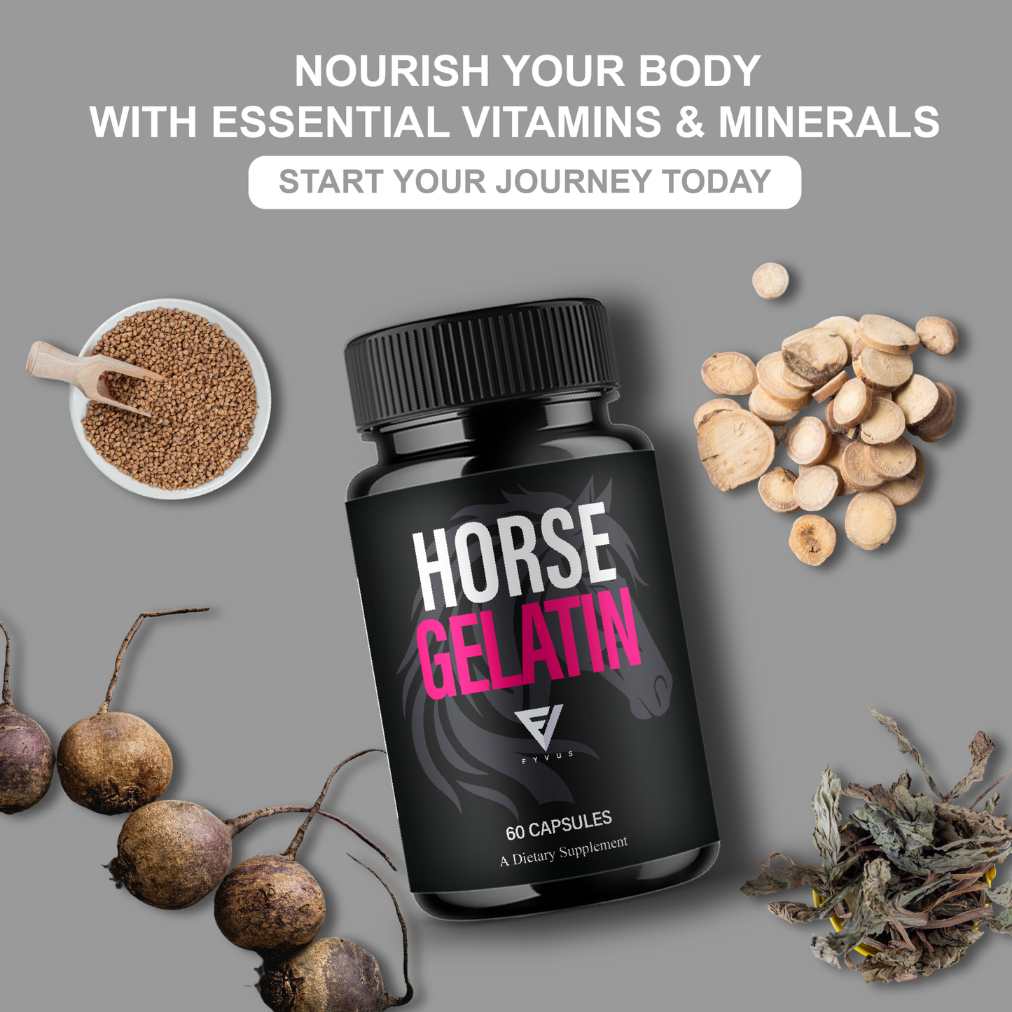 Horse Gelatin Capsules