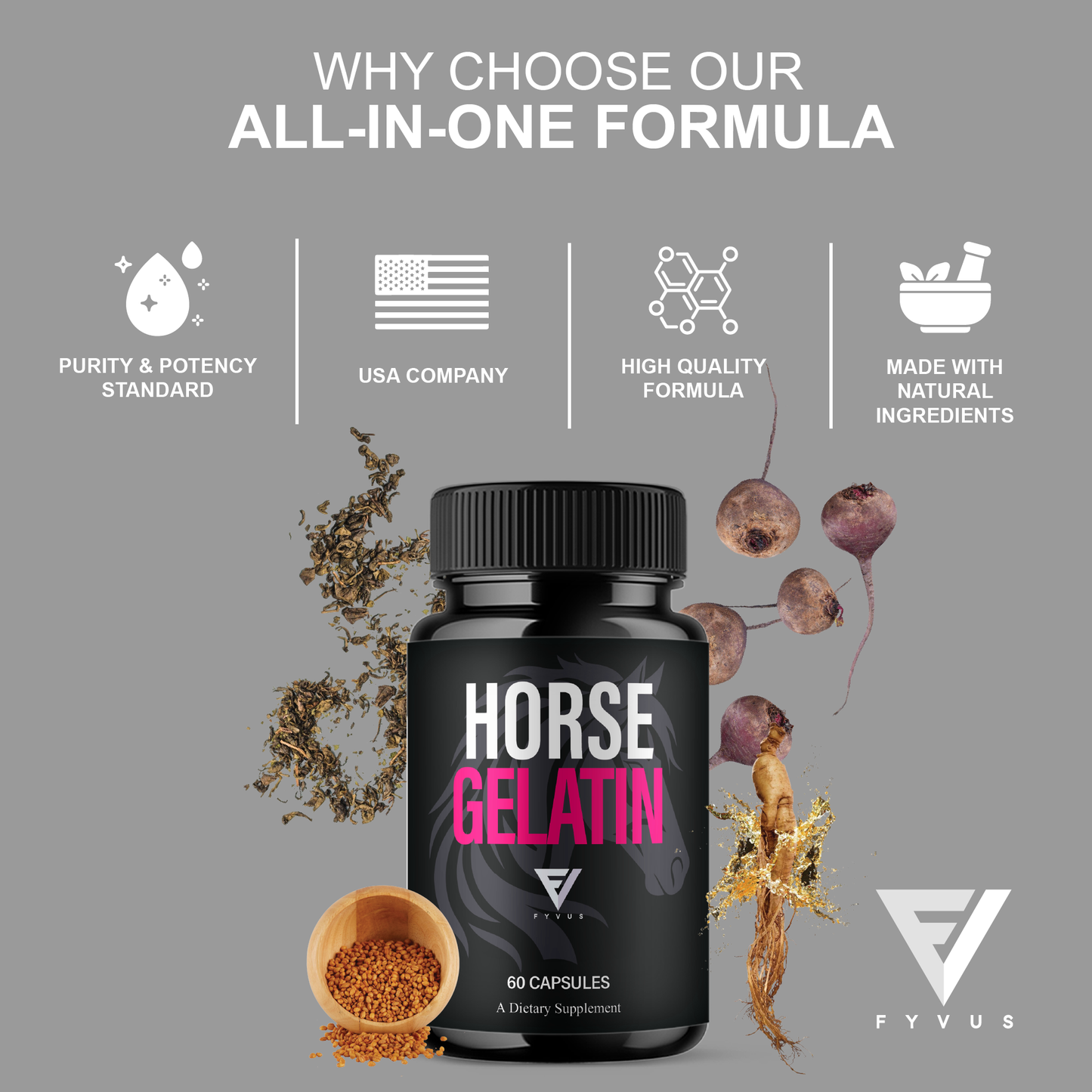 Horse Gelatin Capsules