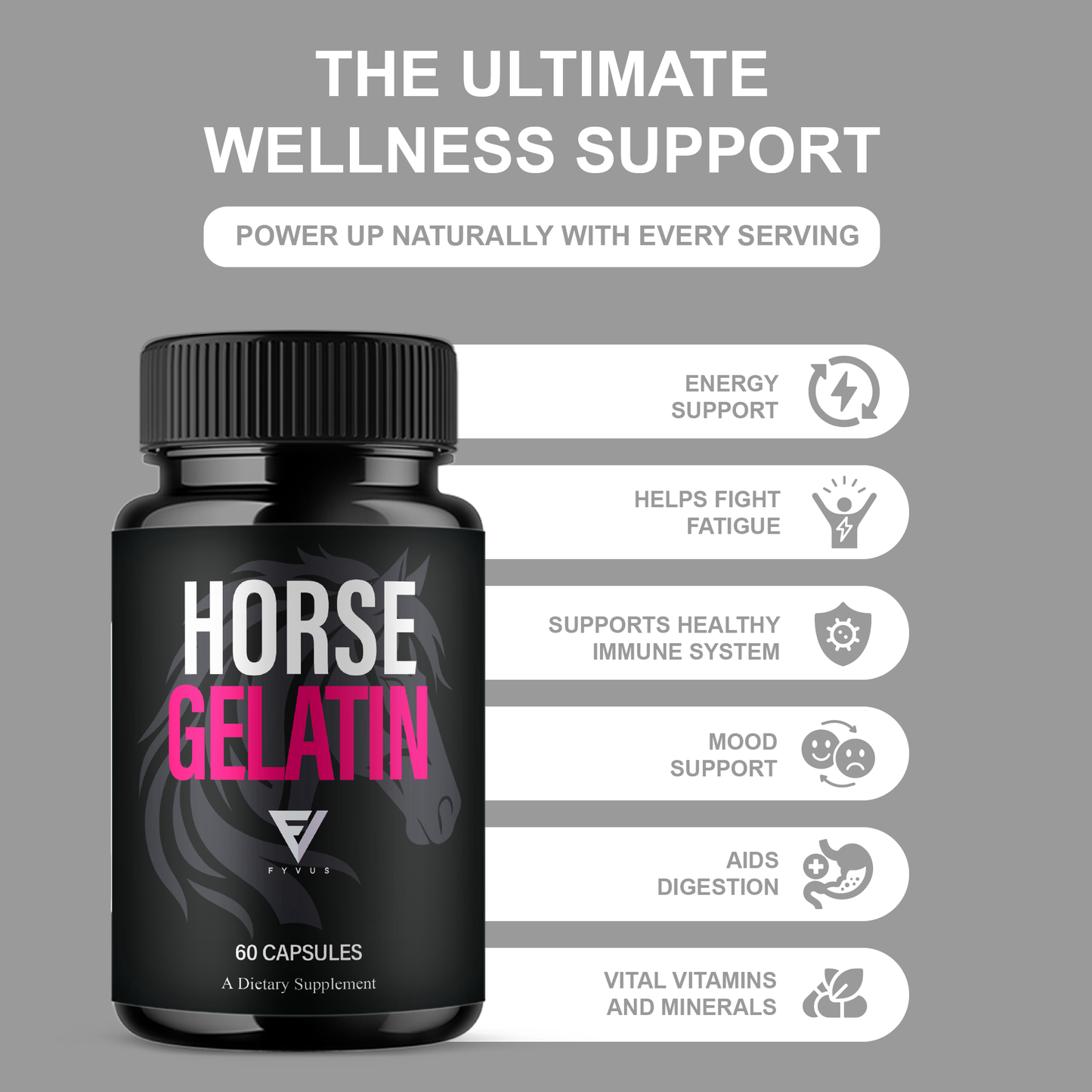Horse Gelatin Capsules