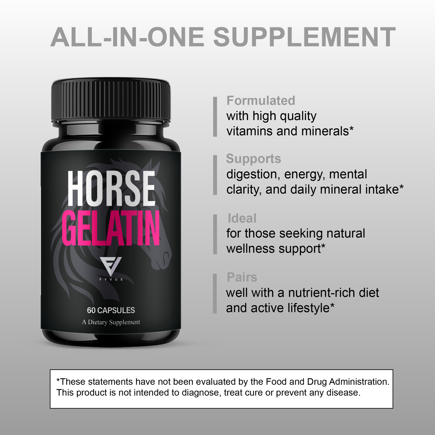 Horse Gelatin Capsules