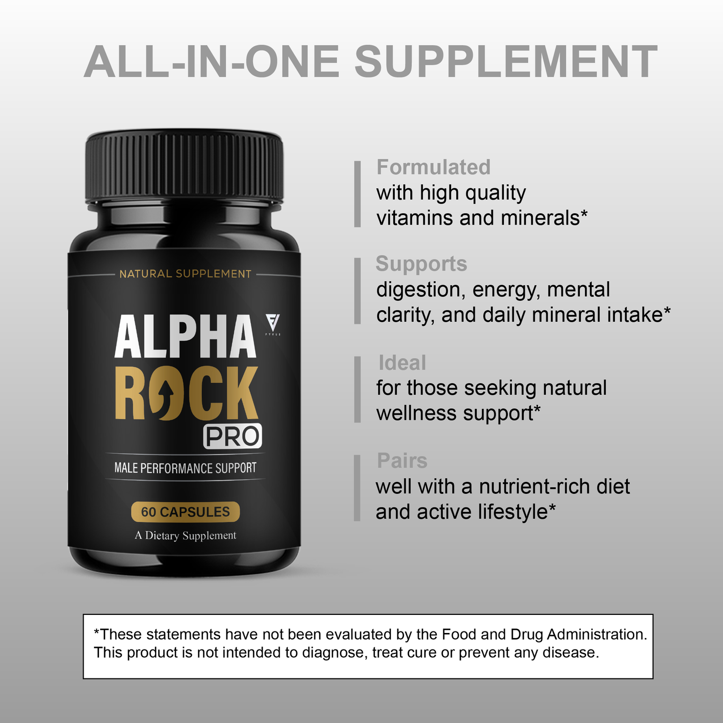 Alpha Rock Pro Capsules