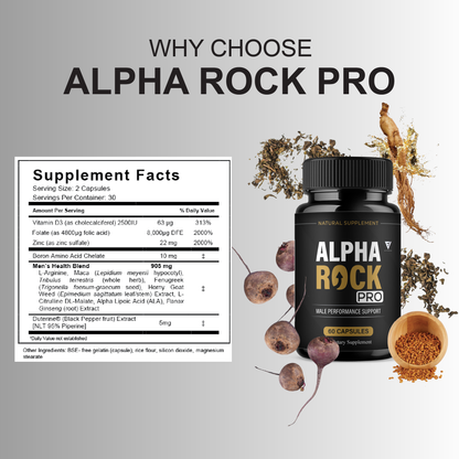 Alpha Rock Pro Capsules