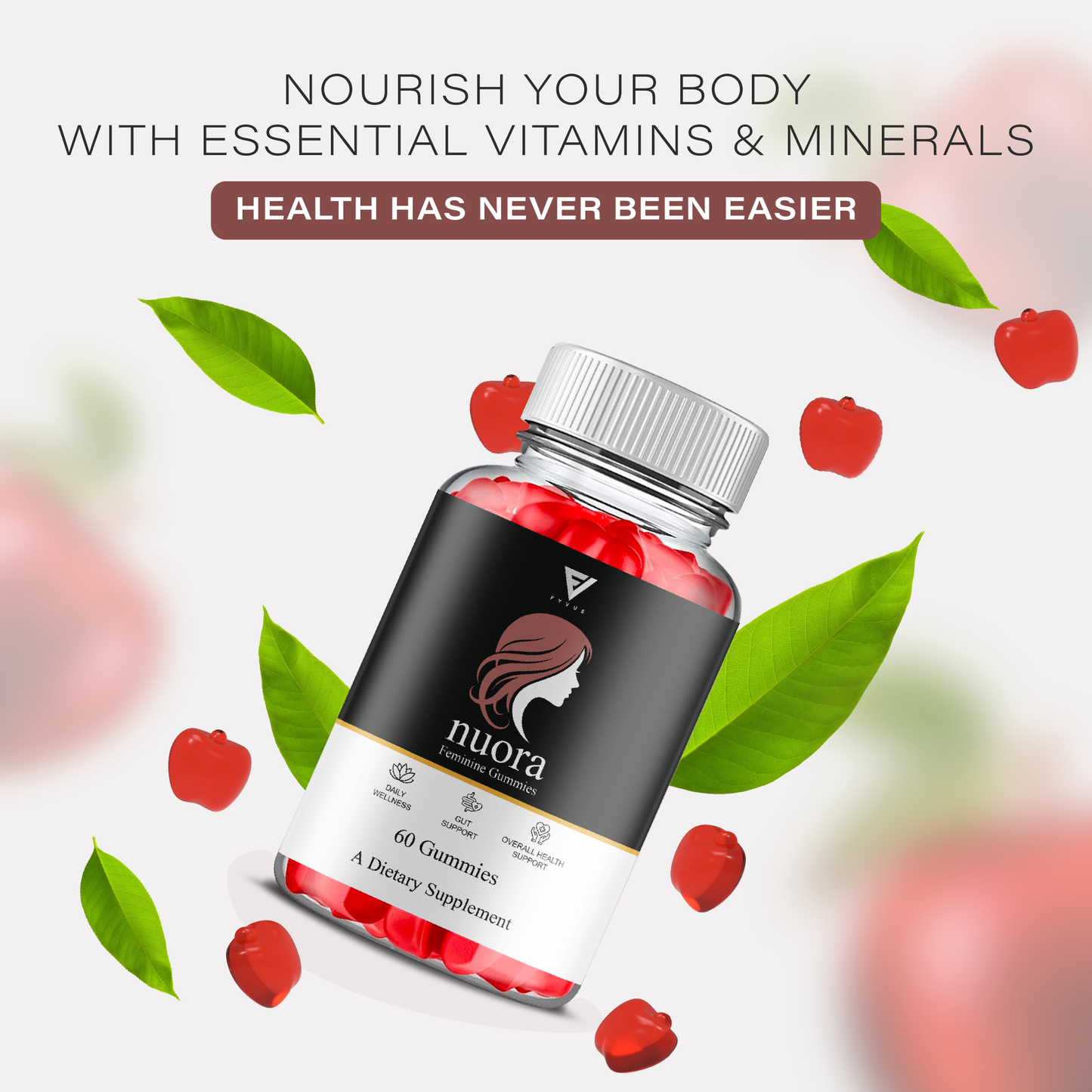 Nuora Feminine Gummies