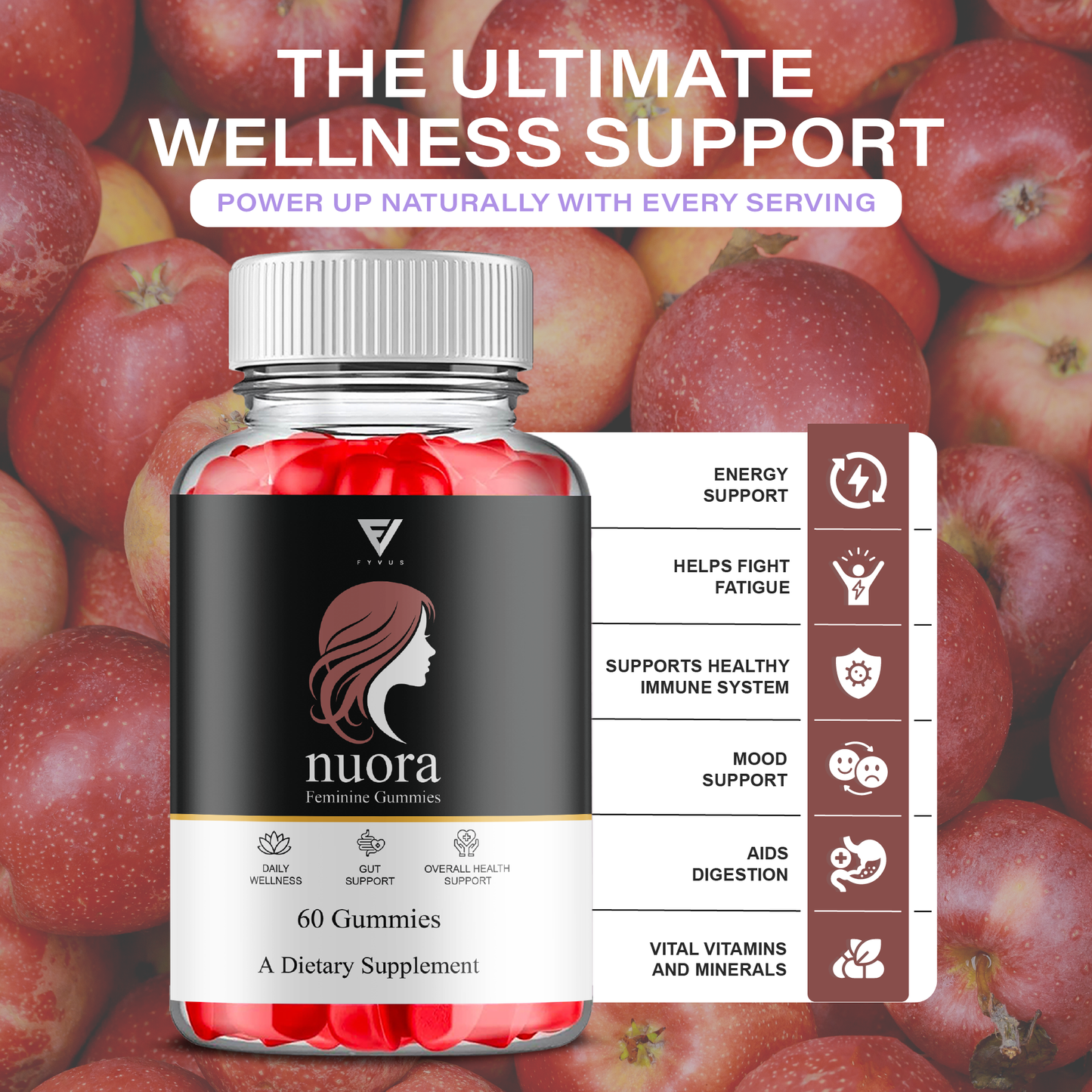 Nuora Feminine Gummies