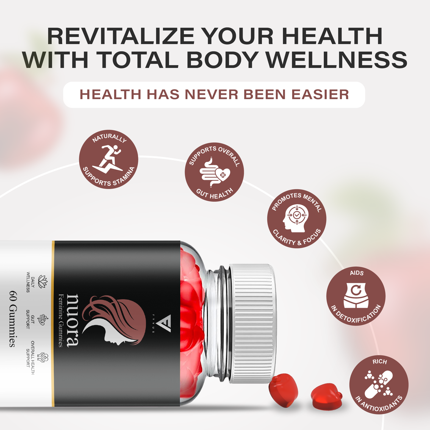 Nuora Feminine Gummies