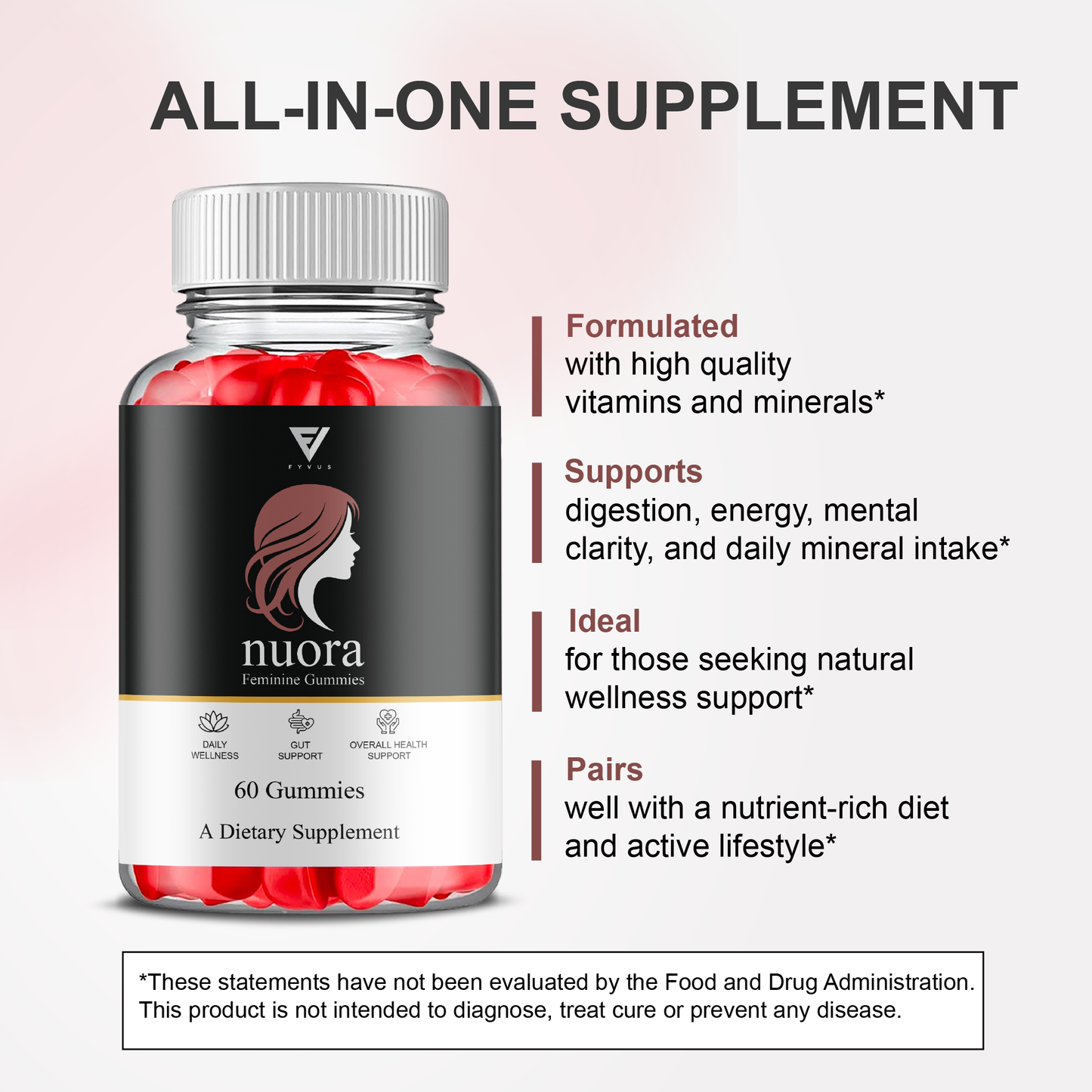 Nuora Feminine Gummies