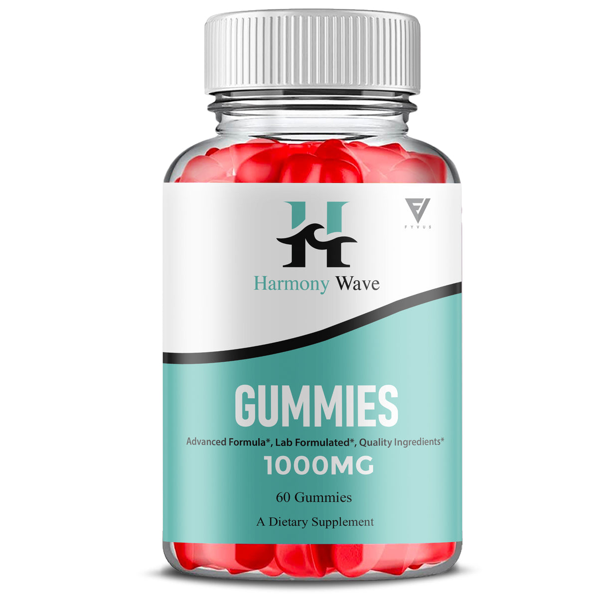 Harmony Wave Apple Cider Vinegar Gummies, 1 bottle