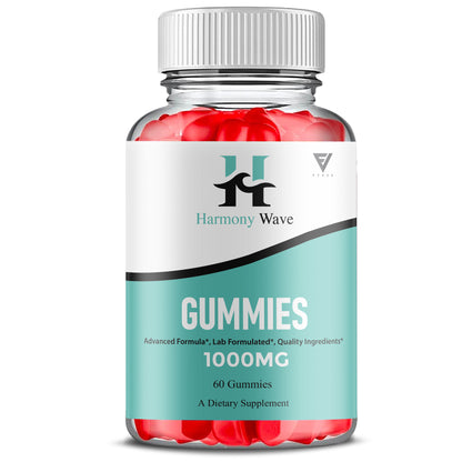 Harmony Wave Apple Cider Vinegar Gummies, 1 bottle