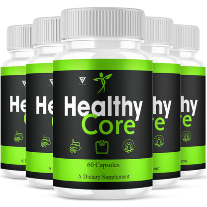 Healthy Core Herbal Blend Capsules, 5 bottles