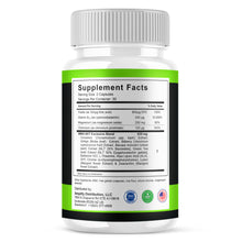 Healthy Core Herbal Blend Capsules, Supplement Facts panel