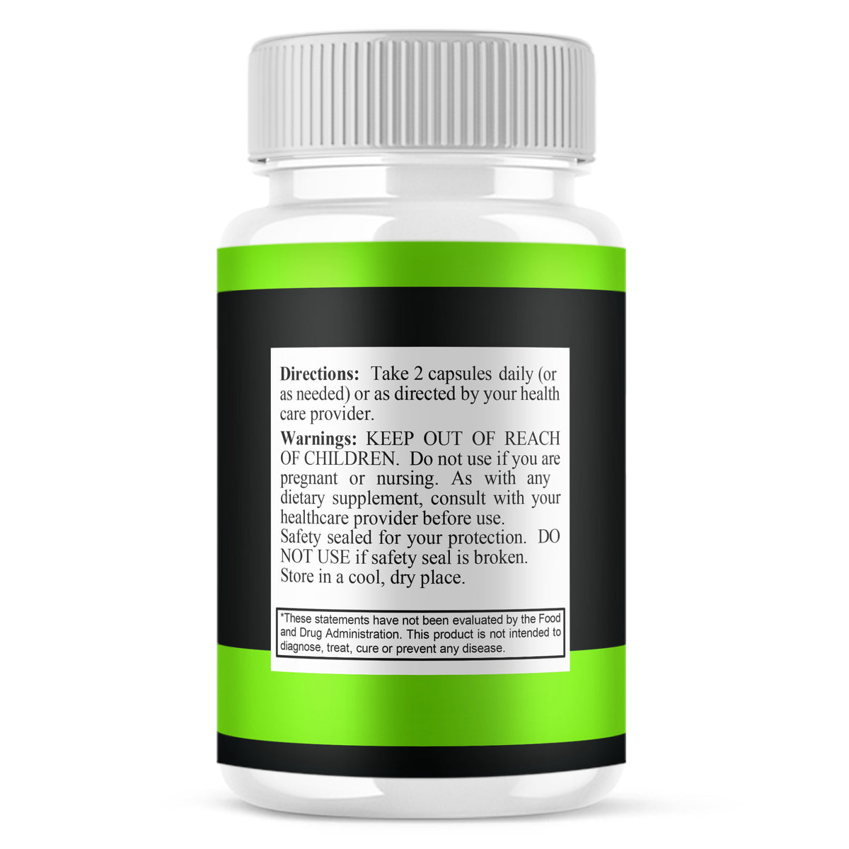 Healthy Core Herbal Blend Capsules, directions and warnings