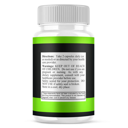 Healthy Core Herbal Blend Capsules, directions and warnings
