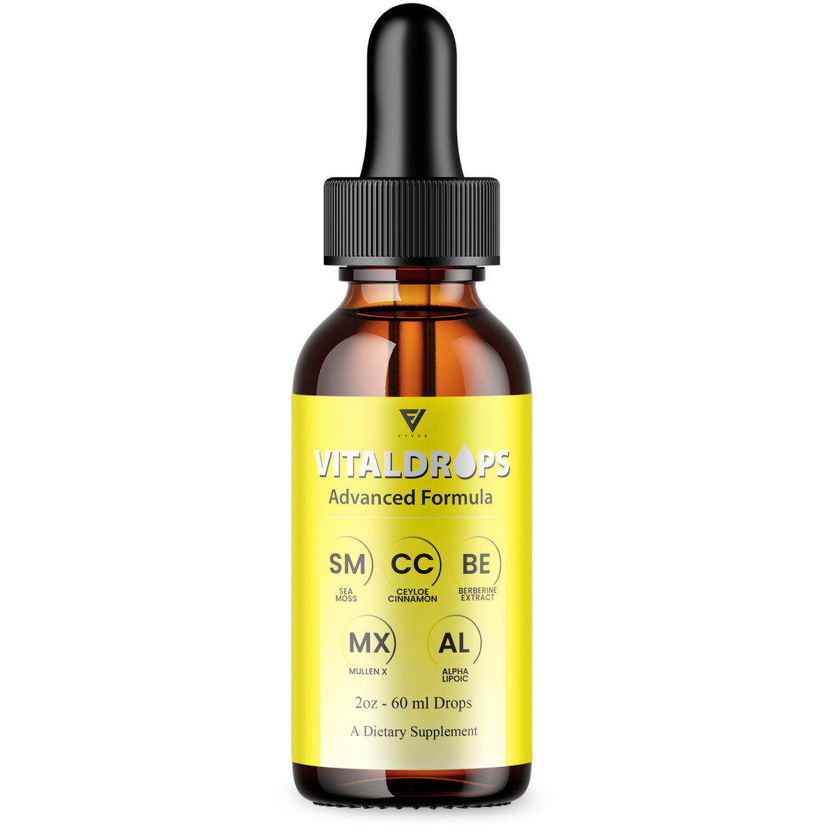 Vitaldrops Sea Moss & Ceylon Cinnamon Drops, 1 bottle